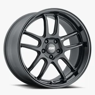 ESR APX8 19x11.0 ET BLANK (BLANK / 67.1) - Matte Black Gloss Black Lip